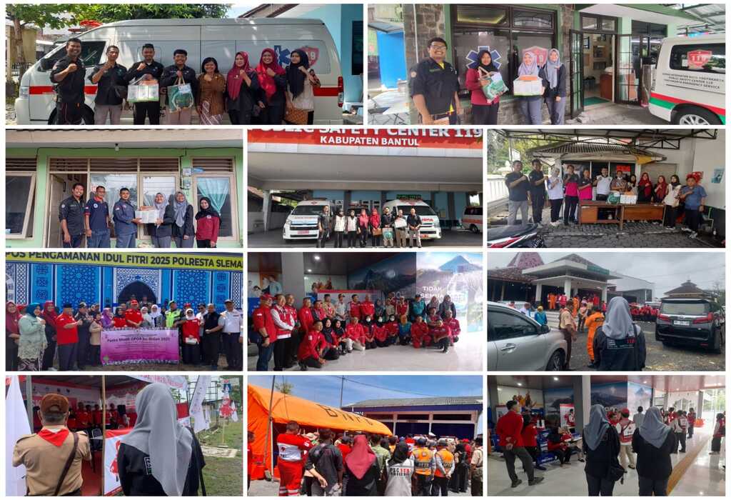 PSC 119 DIY Melakukan Monitoring dan Evaluasi Pos Siaga Lebaran 2025